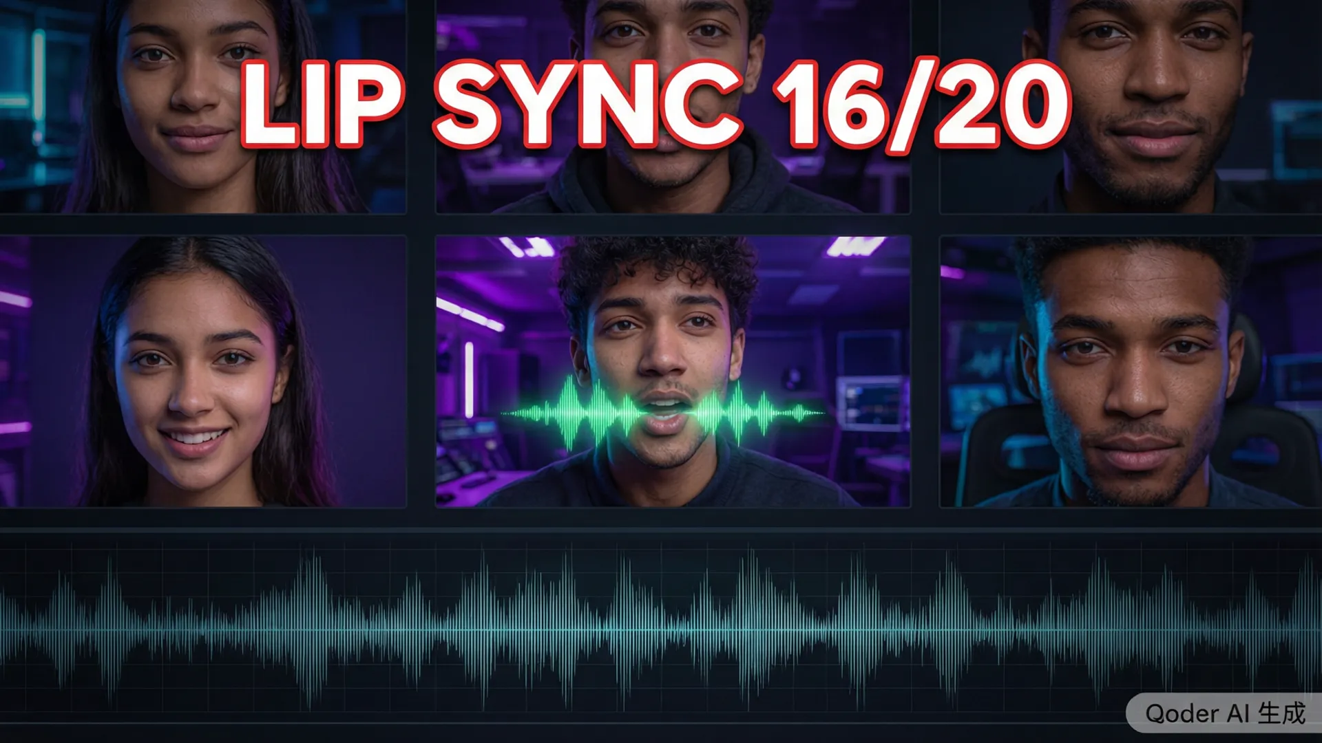 Seedance 2.5 lip sync test with talking head characters speaking on screen